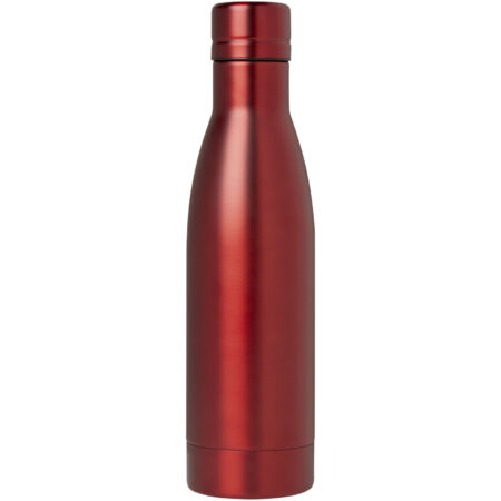 Bidón con aislamiento al vacío de 500 ml de cobre de acero inoxidable reciclado con certificación RCS Vasa