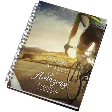 Agenda A5 de tapa dura sin fechas Desk-Mate®