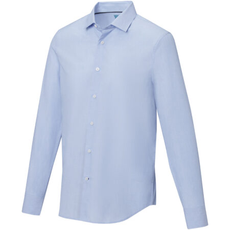 Camisa orgánica de manga larga para hombre