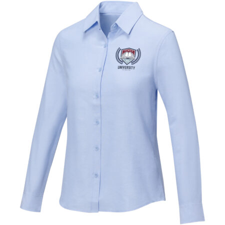 Camisa de manga larga para mujer de 130 g/m² Pollux
