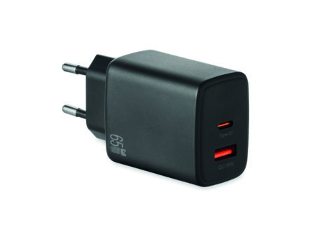 Adaptador pared Ue de 2 polos Exten